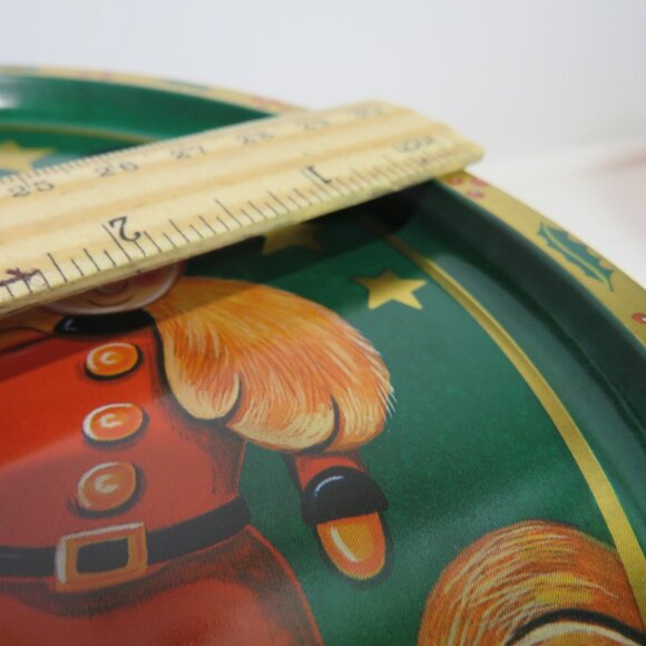 toy soldier (2) metal tins Christmas Decor Gold Accents - Picture 8 of 11